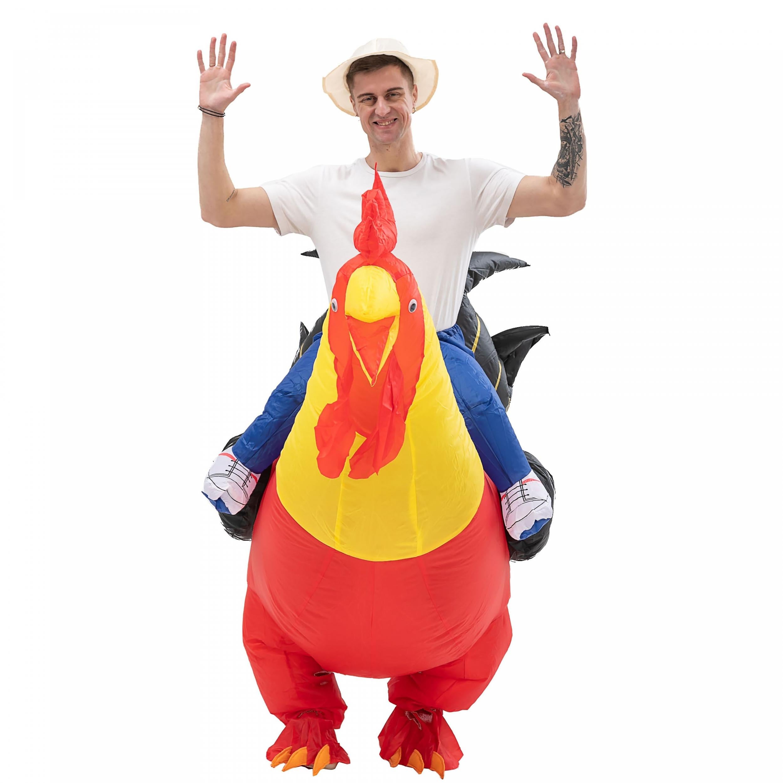Inflatable Rooster Costume for Halloween Carnival