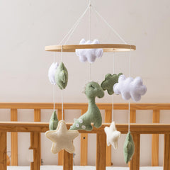 Scandinavian Dinosaur Bed Hanging Plush Toy