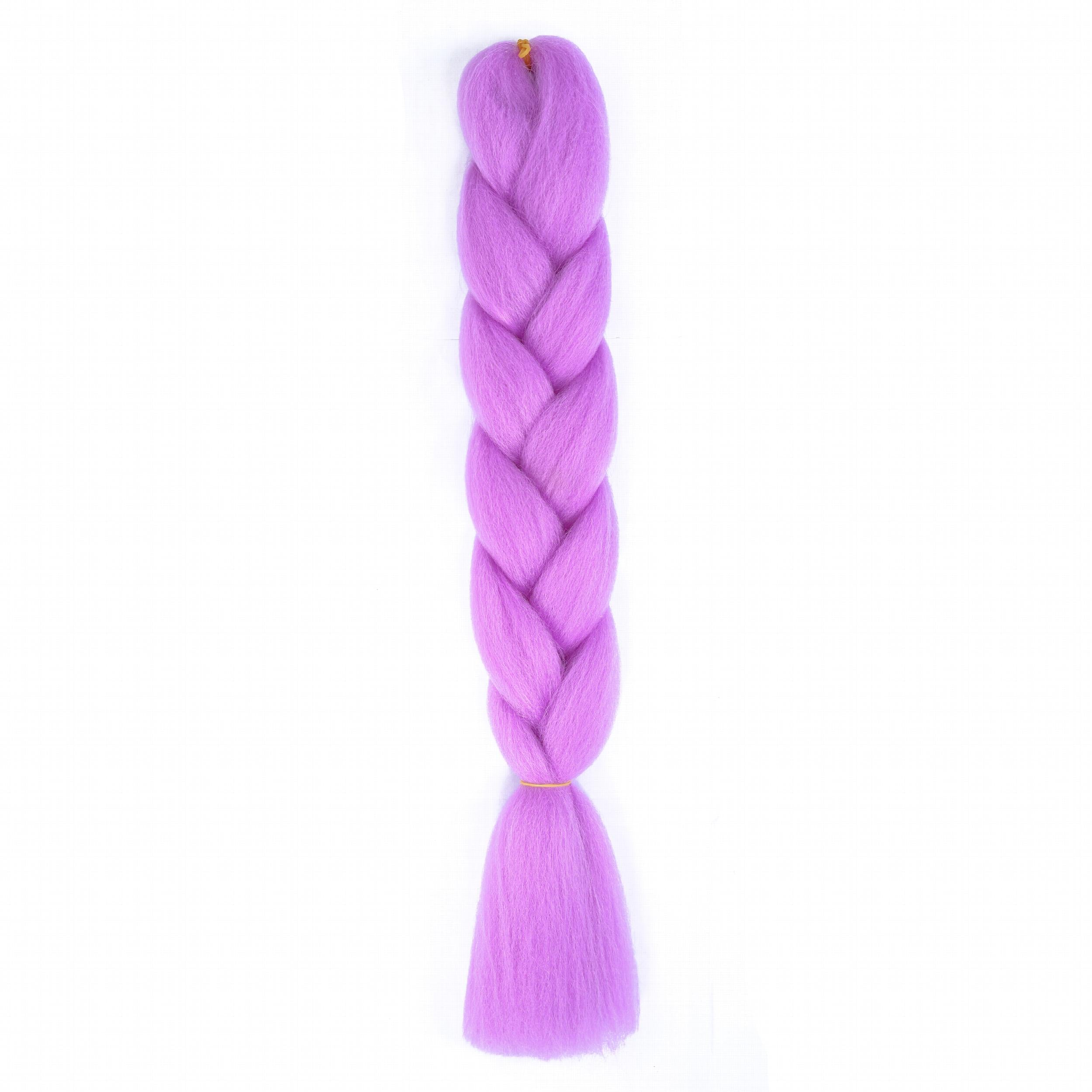 Three Tone Ombre Rainbow Jumbo Braiding Hair Extension for Twist Braiding