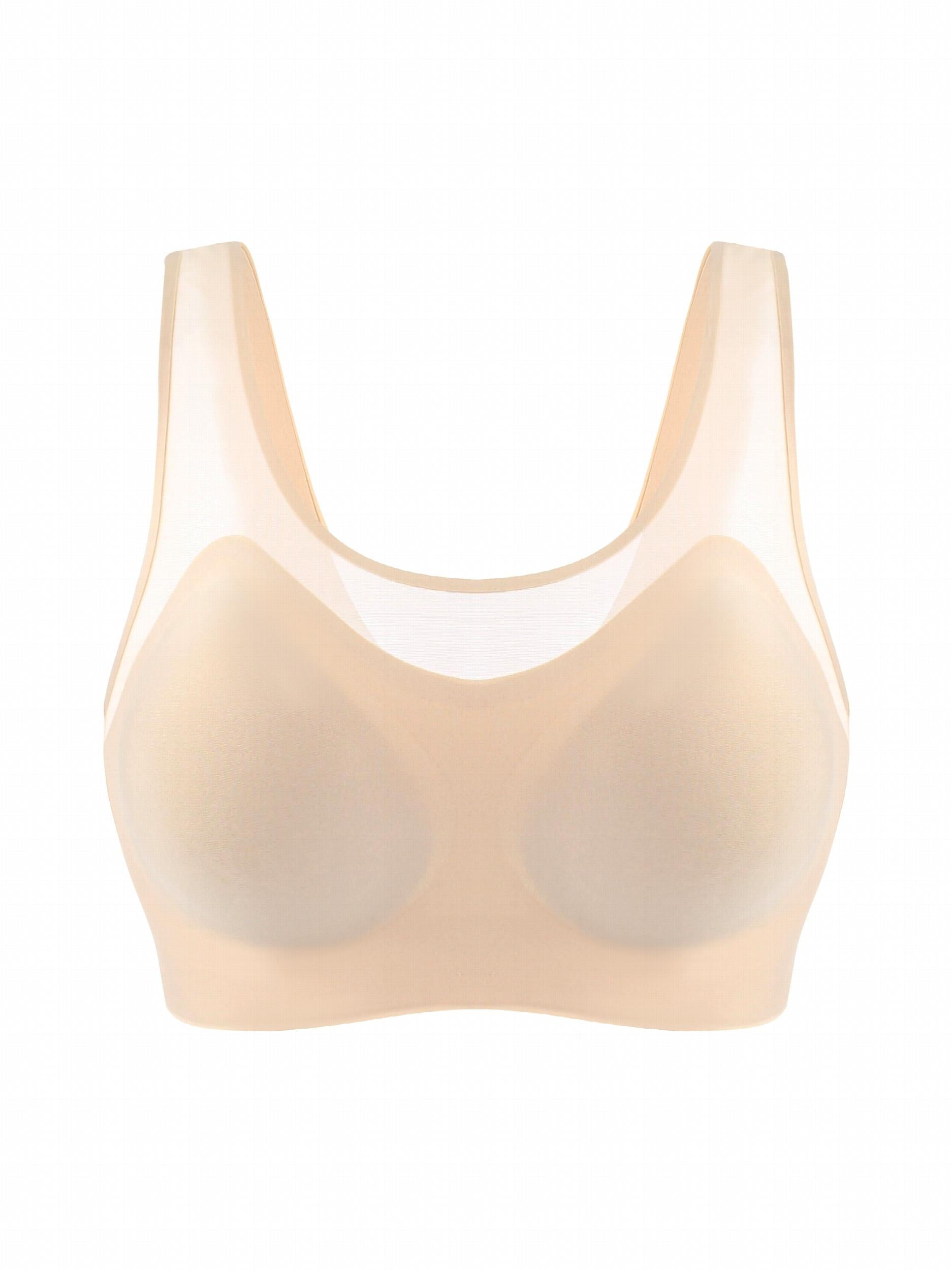 Mesh Wireless Bra Push Up Tank Women's Lingerie