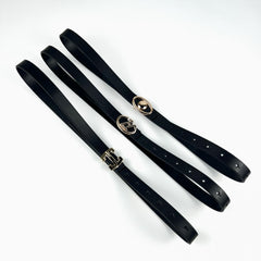 Stylish Buckle Thin Leather Belt Casual Waist Belt for Women
