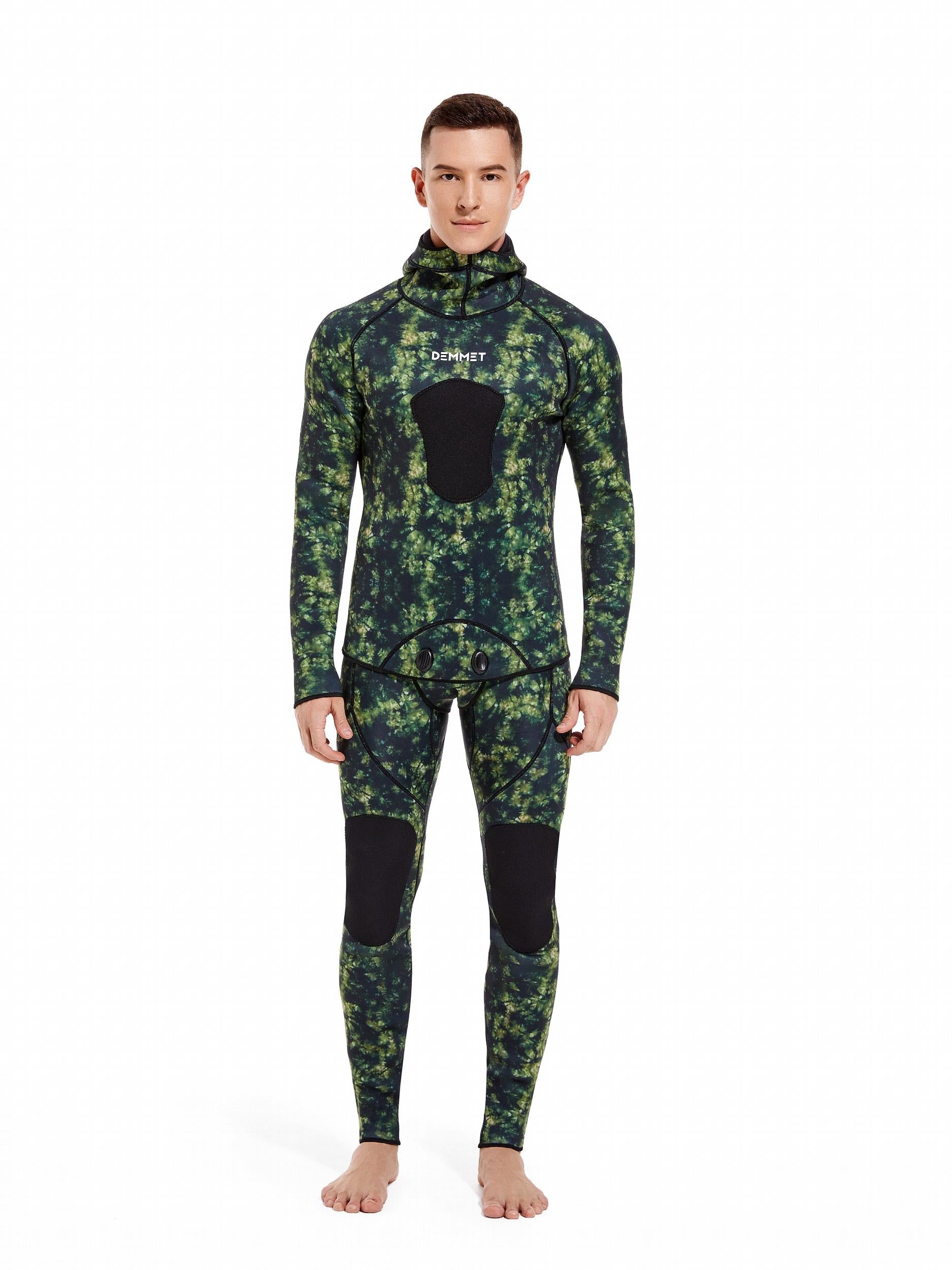 Men's 3mm Neoprene Diving Suit & Hoodie - Cold Proof Wetsuit