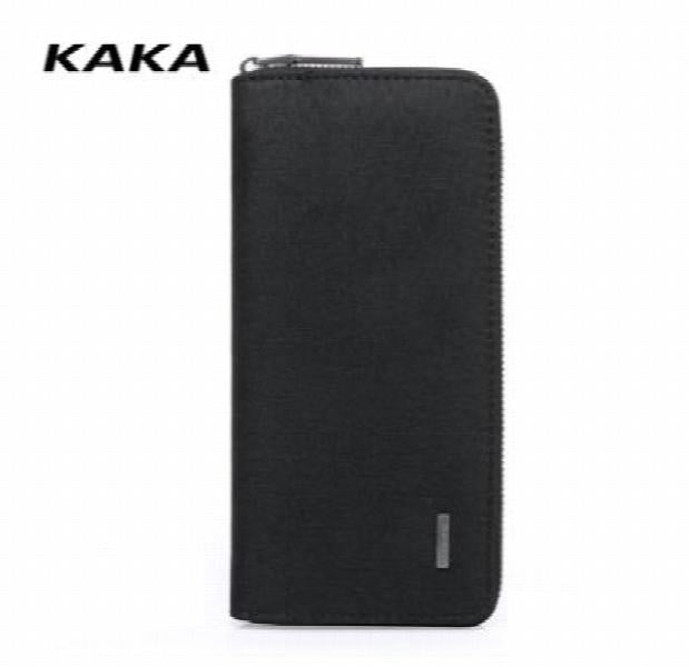 Men's Clutch Wallet Money Clip Large Capacity Phone Bag