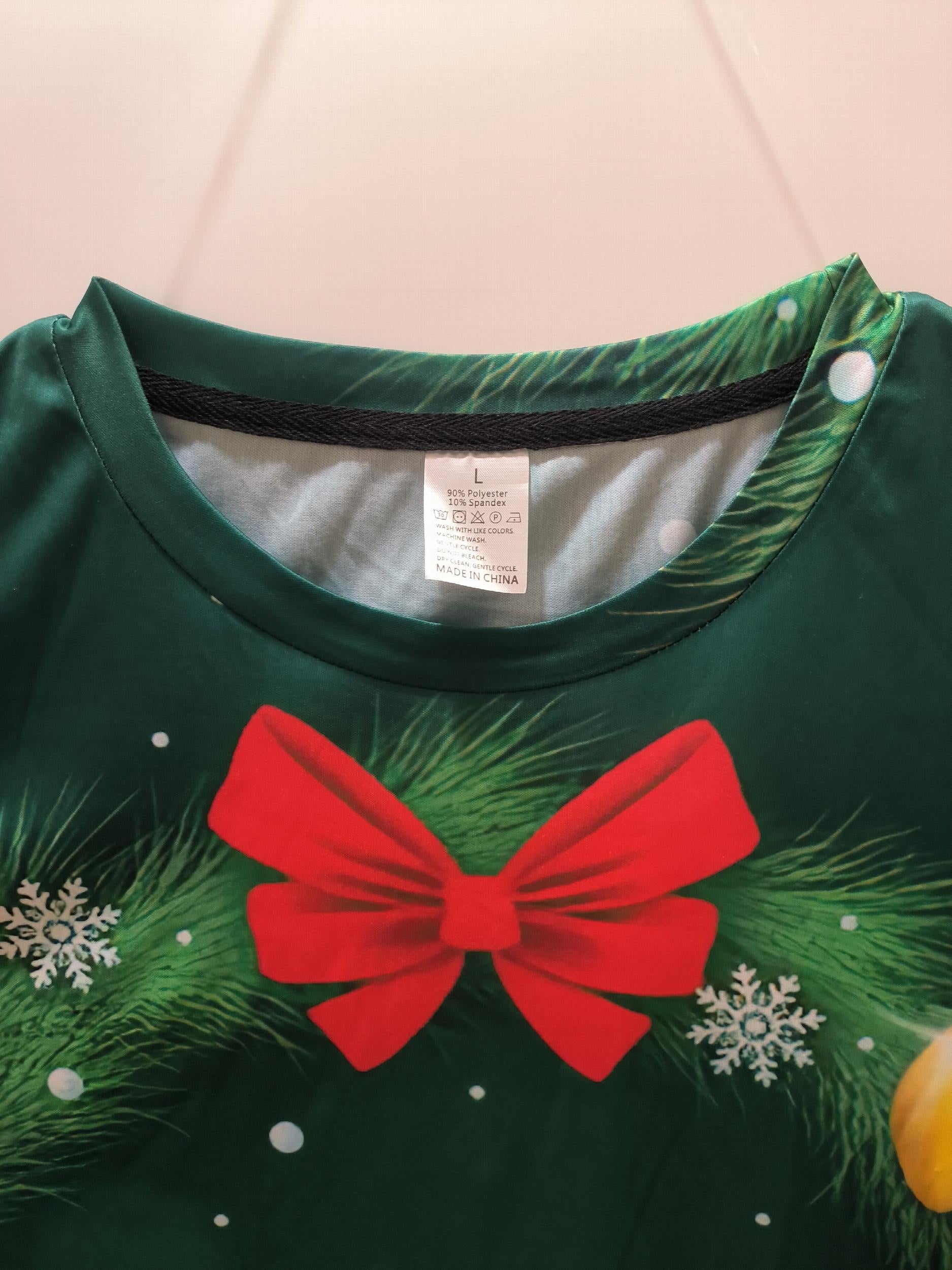 Christmas Style Pattern Men's T Shirt - Short Sleeve Top