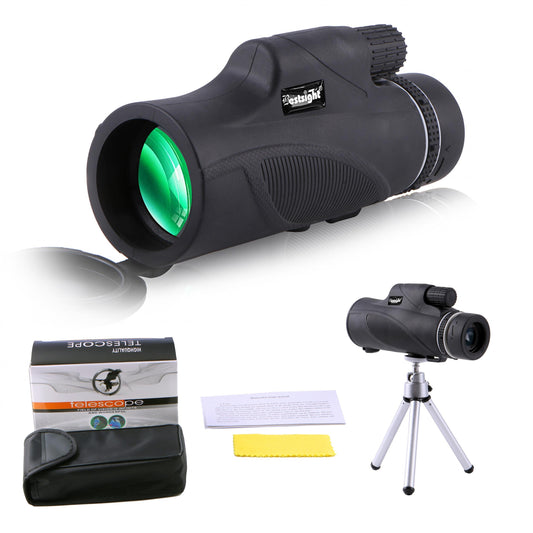 HD12X50 Monocular Telescope For Adults & Kids