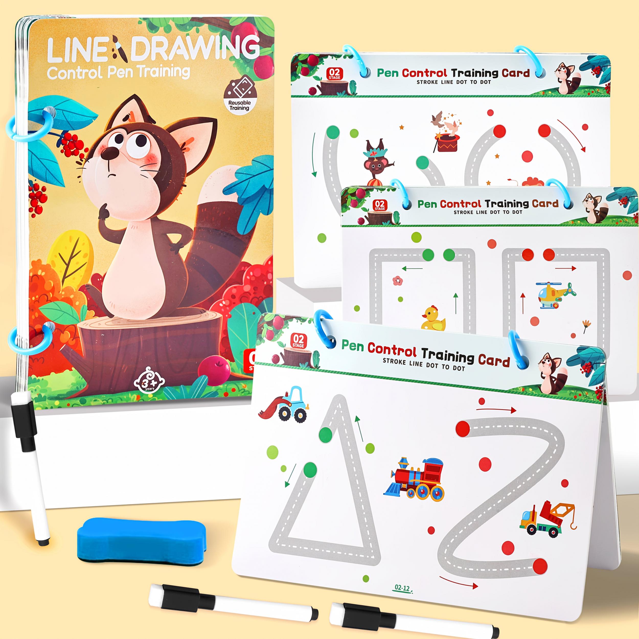 Pen Control Training Book for Kids