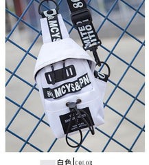 Canvas Shoulder Messenger Sports Bags Harajuku Crossbody Bag