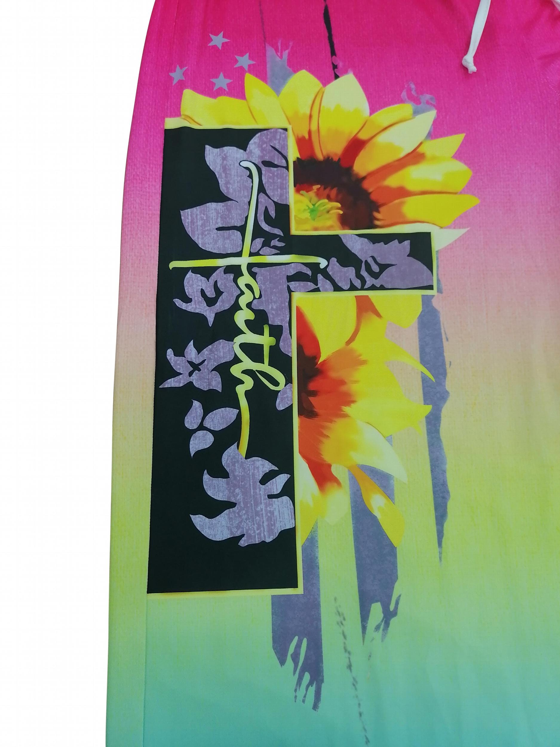  Colorblock Wide Leg Pants