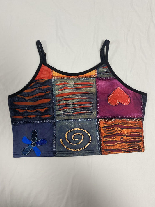 Print Cami Top Sexy Spaghetti Summer Sleeveless Women's Clothing