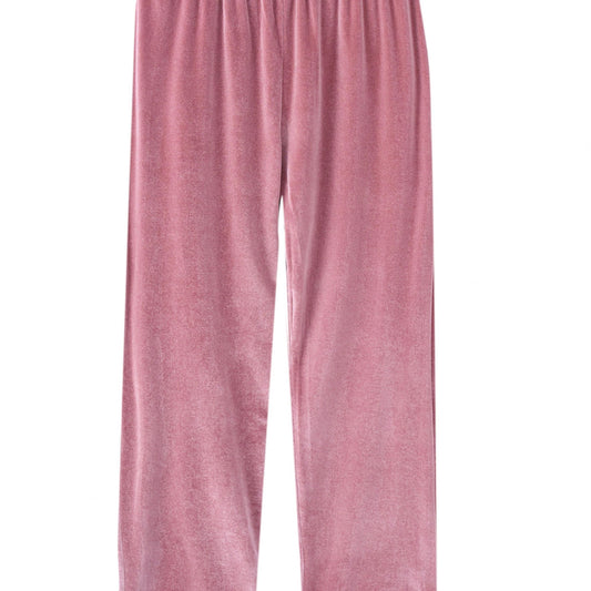  Velvet High Waisted Soft Warm Home Wear Pants