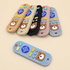 Silicone Baby Toy Simulation Remote Control Teether Food