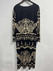  Boho Dress Women's Plus Tribal Print Maxi Dress