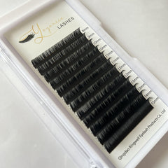 8-15mm Individual Cluster Eyelash Extensions Mix PBT Fiber Silk Volume Lashes