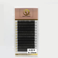 0 20mm Eyelash Extension Individual Lashes Oval Tip False Eyelashes