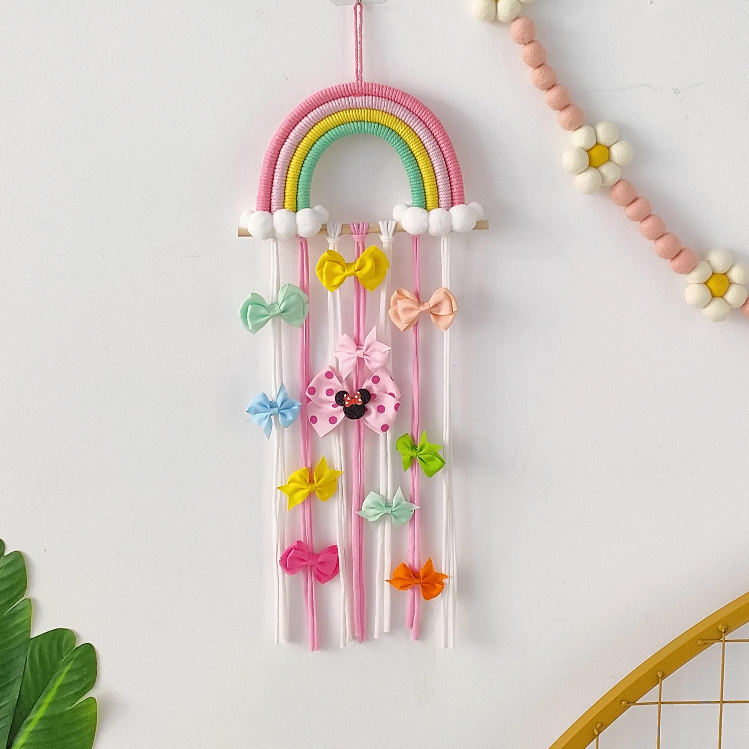 Adorable Bow Holder & Hairpin Organizer for Girls' Room
