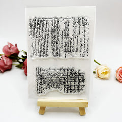 Dandelion Seal Stamp DIY Silicone Transparent Stamp Birthday Gift