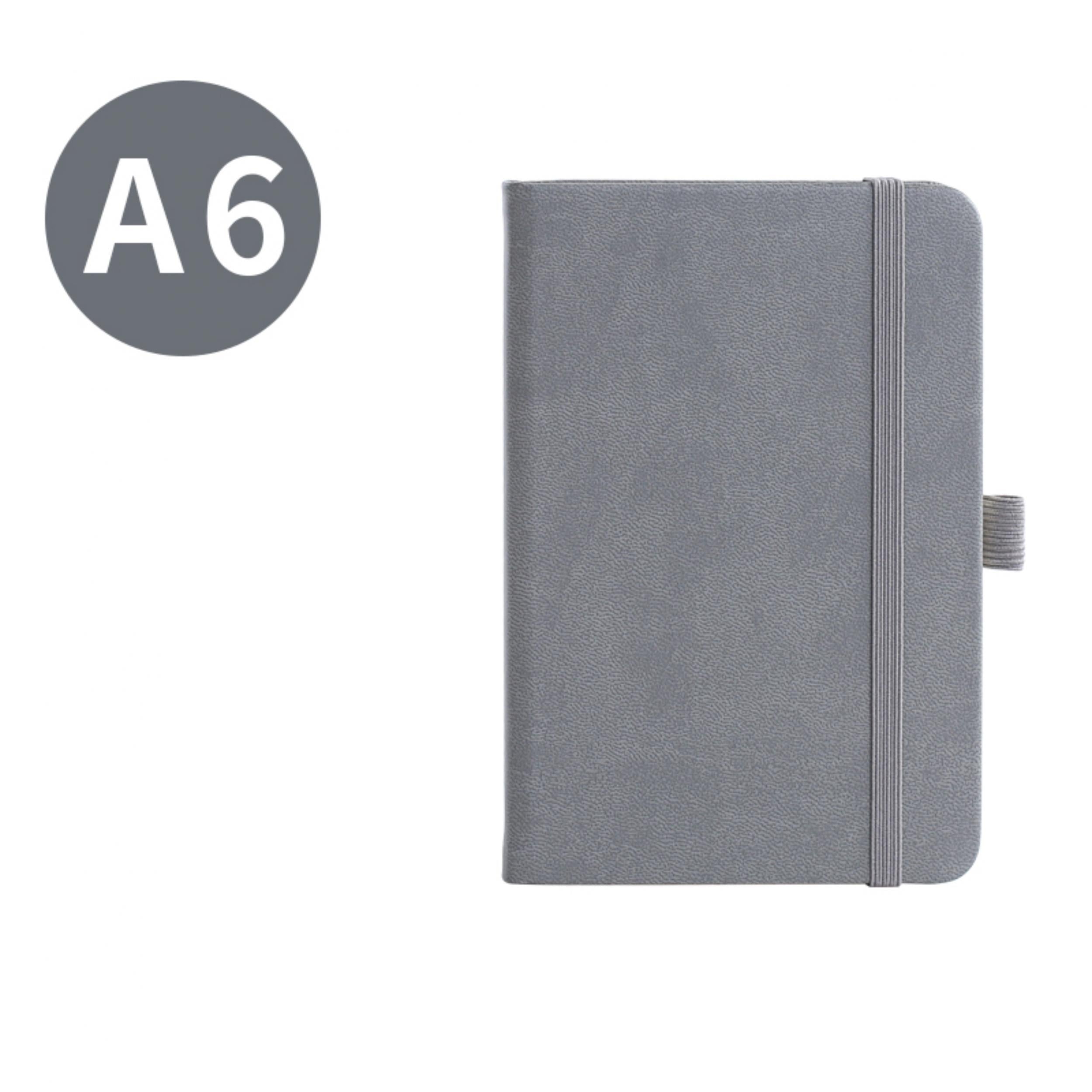 A6 Pocket Notebook Mini Ruled Lined Journal Portable Smooth College Leather