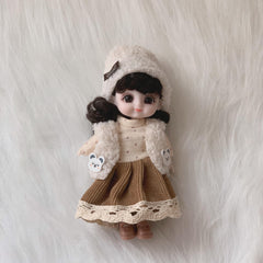 3pcs 4pcs Doll Plain Dress Up Clothes No Dolls