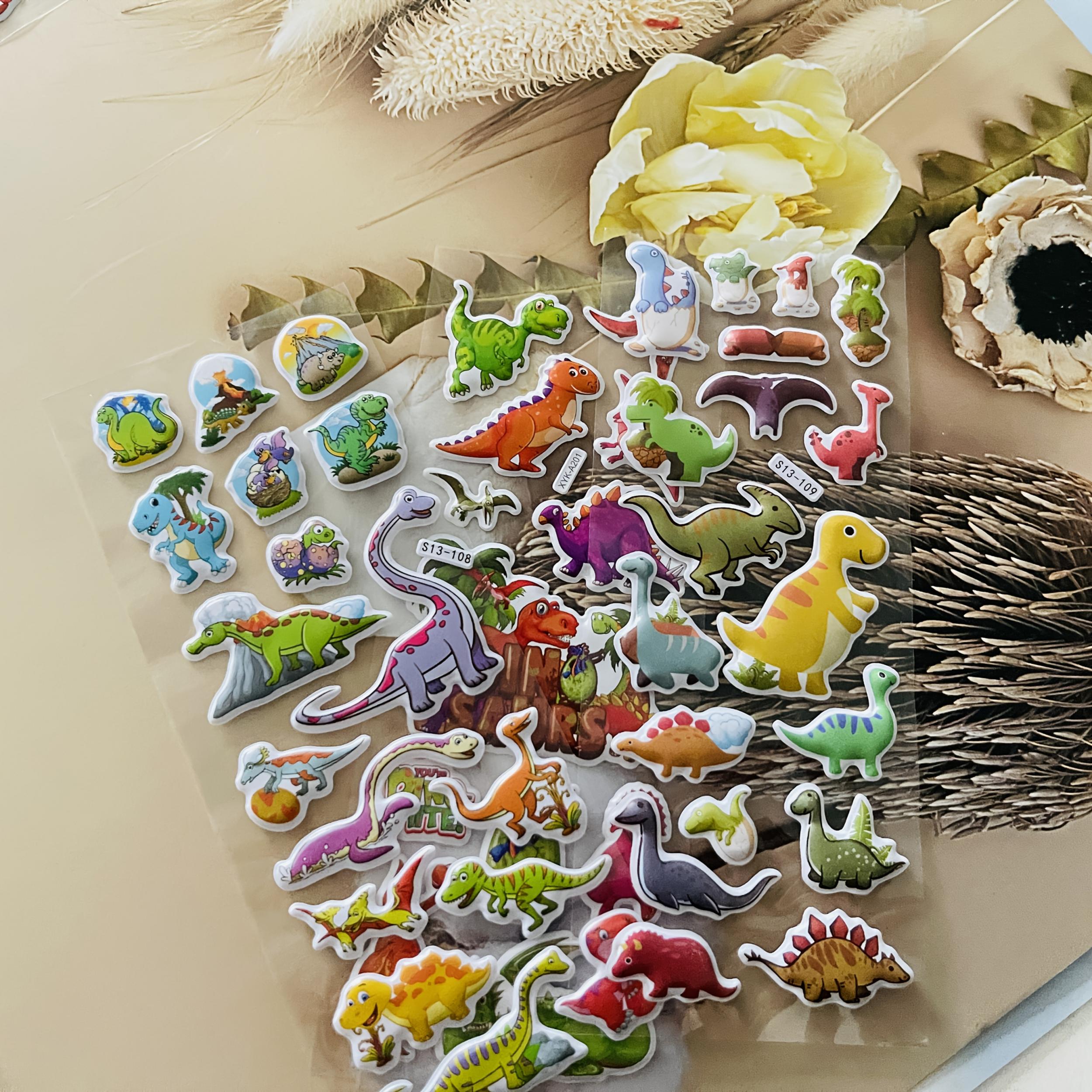 Dinosaur Self-adhesive Stickers - Tyrannosaurus Rex Pattern Decals