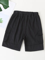 Boys Casual Elastic Waist Shorts for Summer