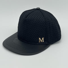 Mesh Pattern Baseball Cap M Label Decor Hip Hop Sun Hats