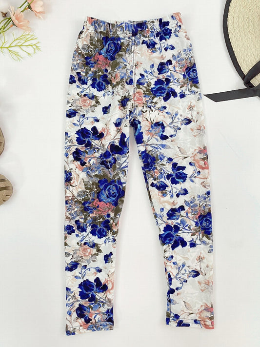 Girls Athletic Legging Pants Claws Print High Stretchy Skinny Pants