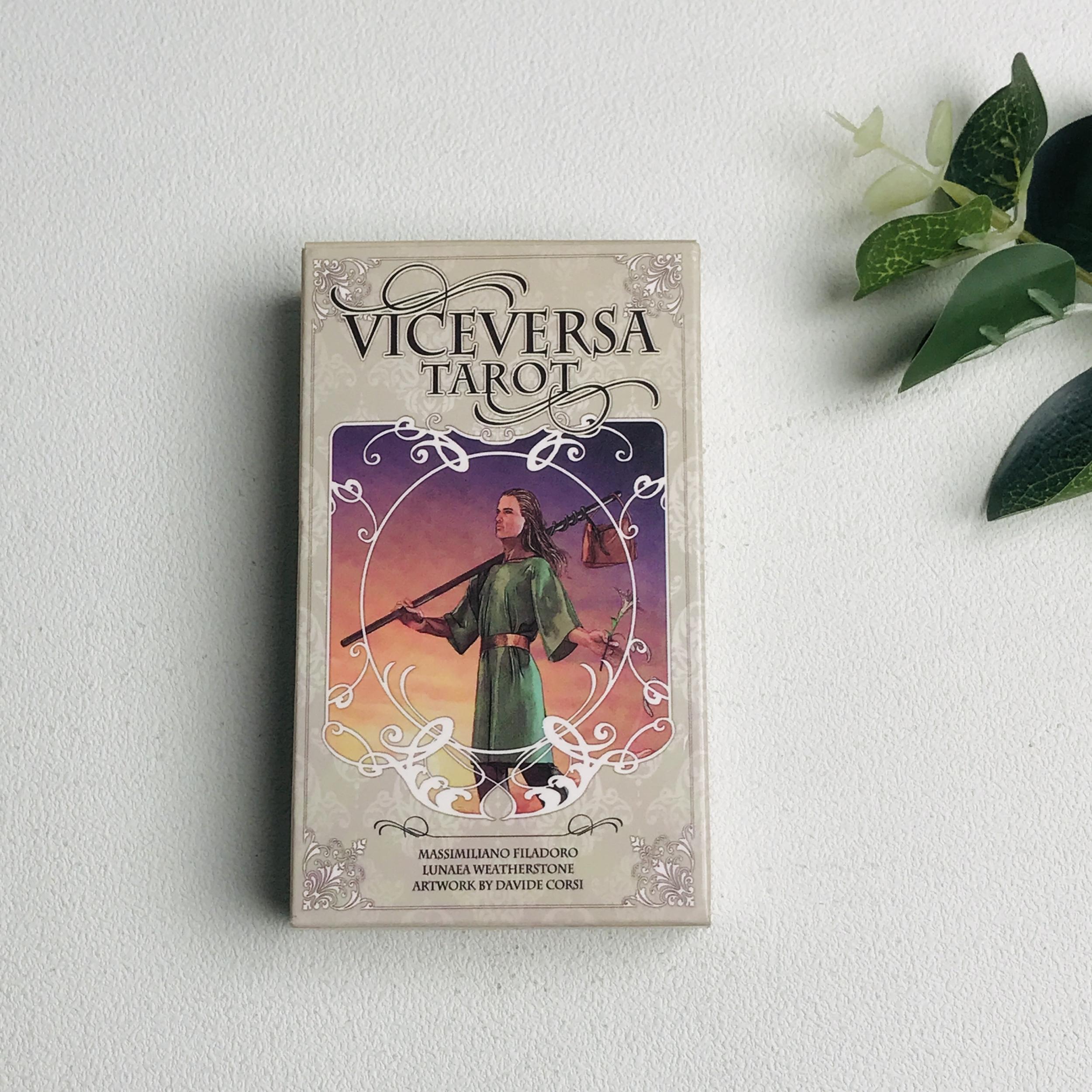 Viceversa Tarot Pocket Edition w/ Beginner Tarot Reading - Gift For Him/Her