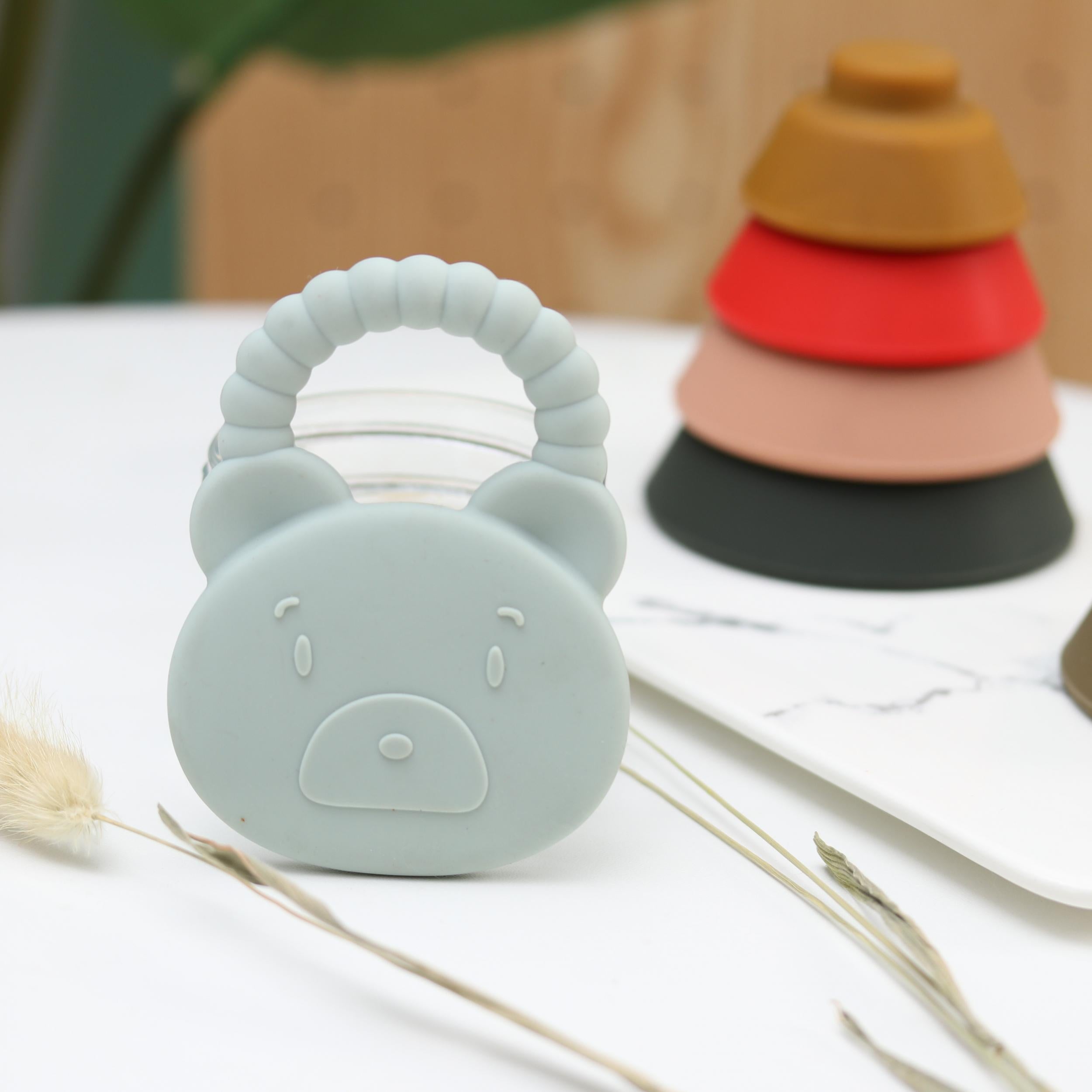 Cat Baby Rattle Teething Teether Toy BPA
