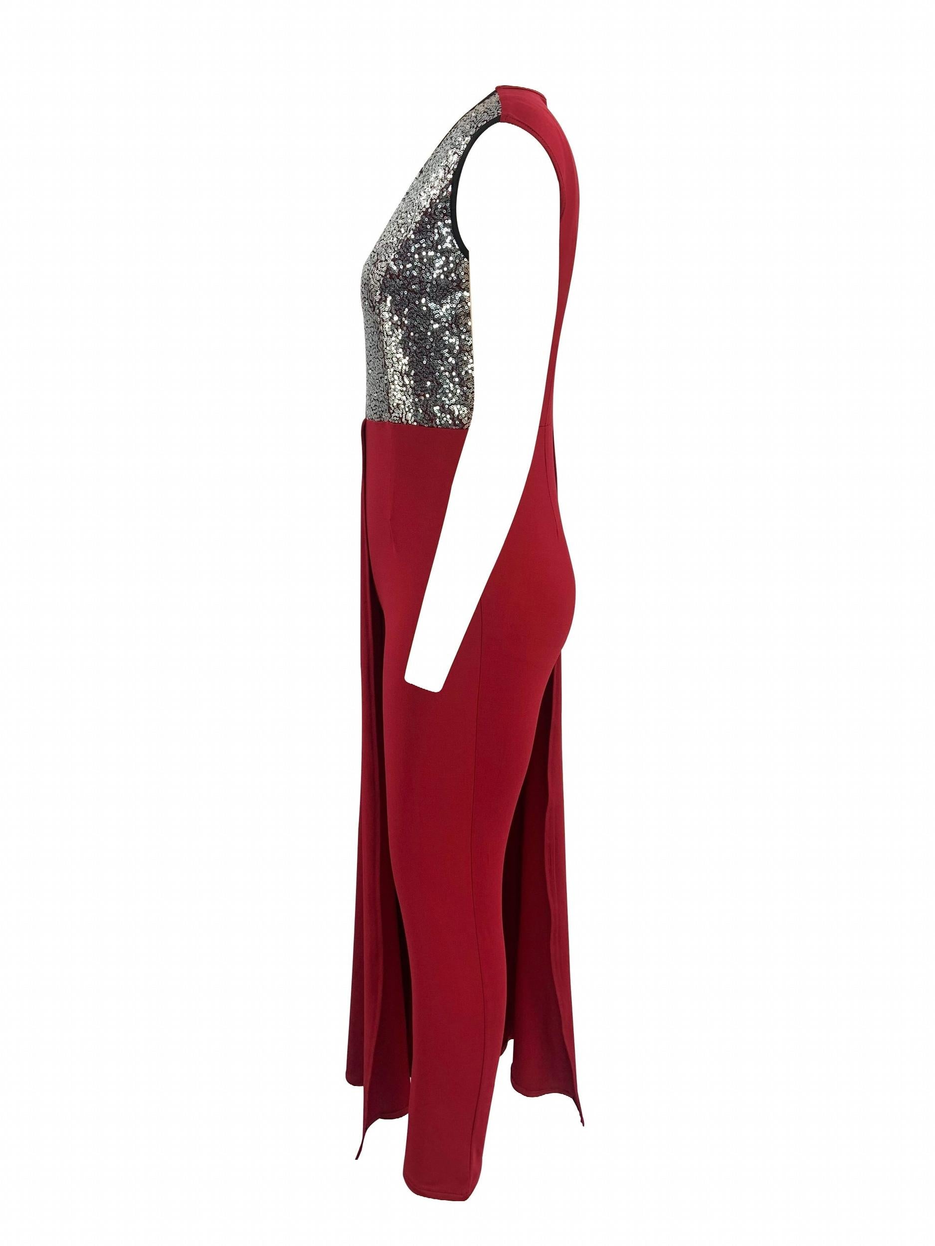 Sequined One Shoulder Jumpsuit V Neck Party Women's Clothing