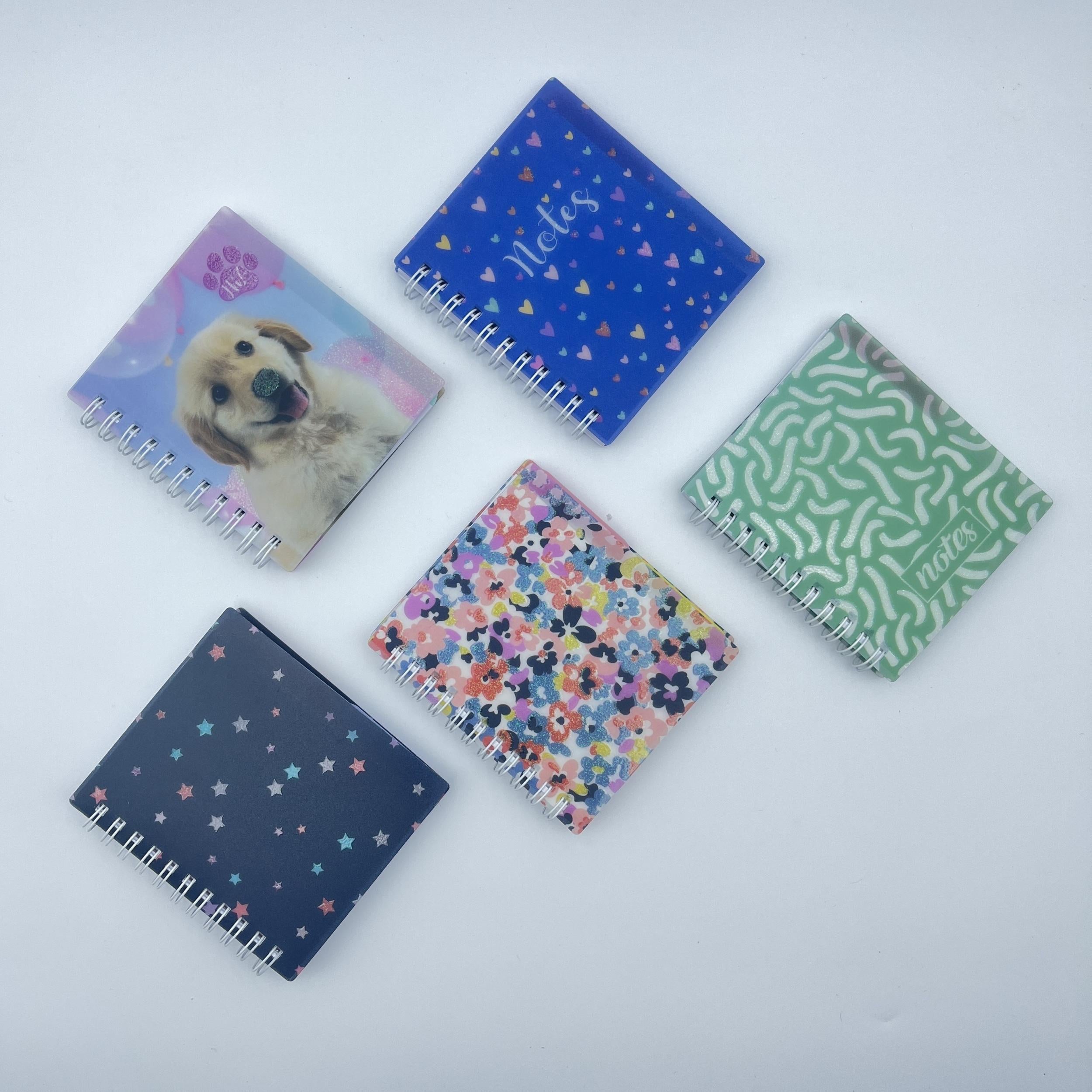 Mini Coil Notebook Diary Memo Pad 90 Sheets Writing