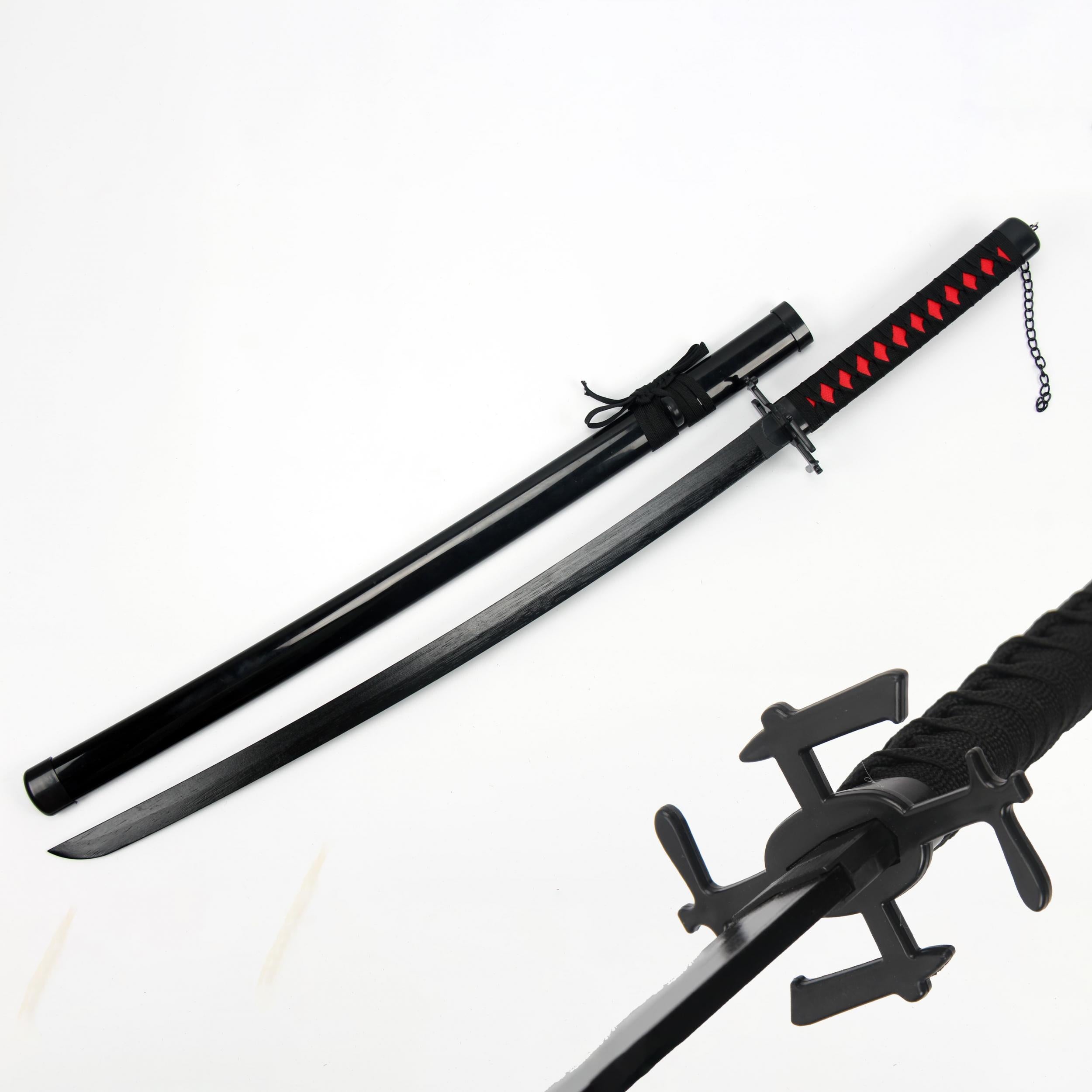 Wooden Anime Samurai Sword for Cosplay & Collectors