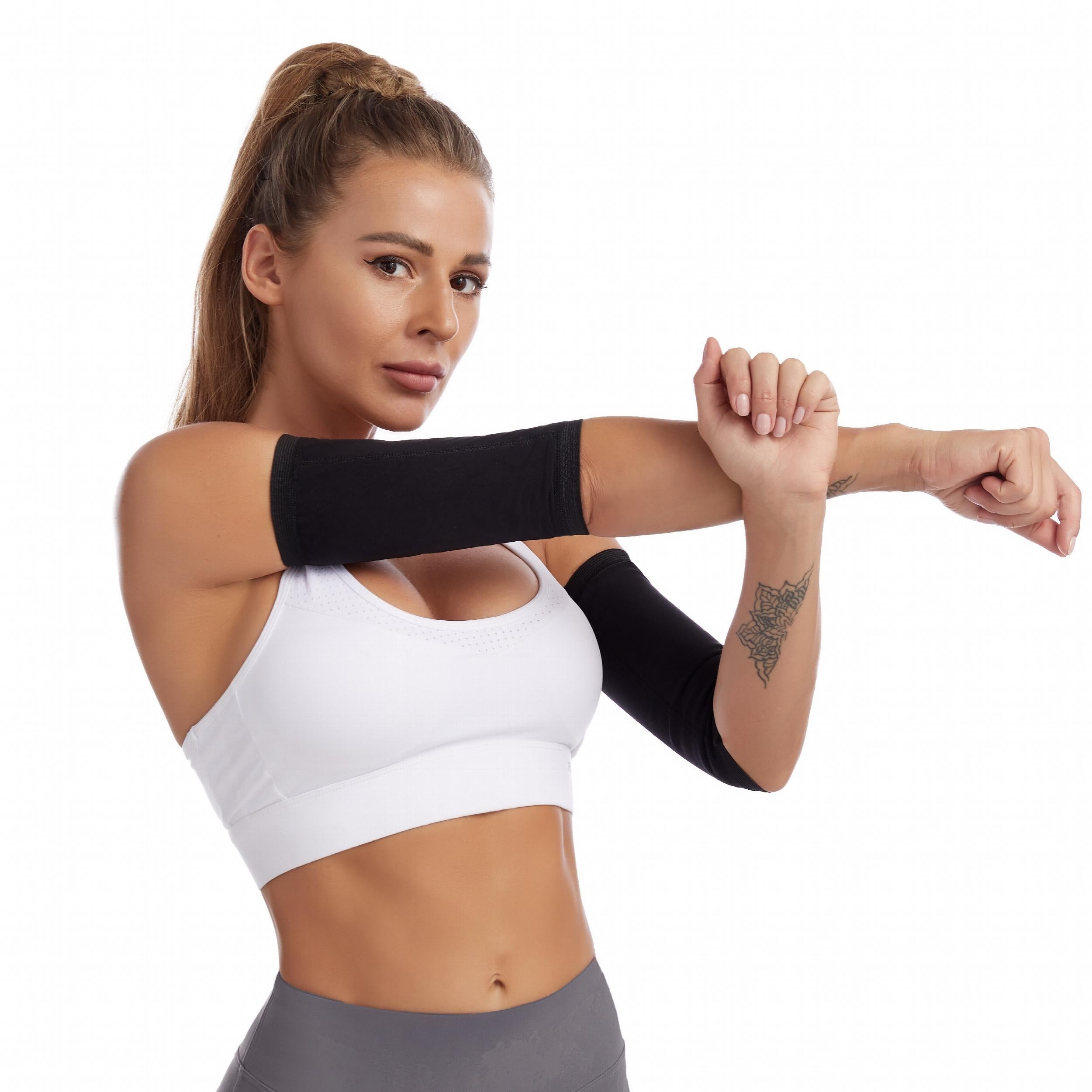 Women's Arm Trimmer Sauna Sweat Bands for Arm Fat Loss