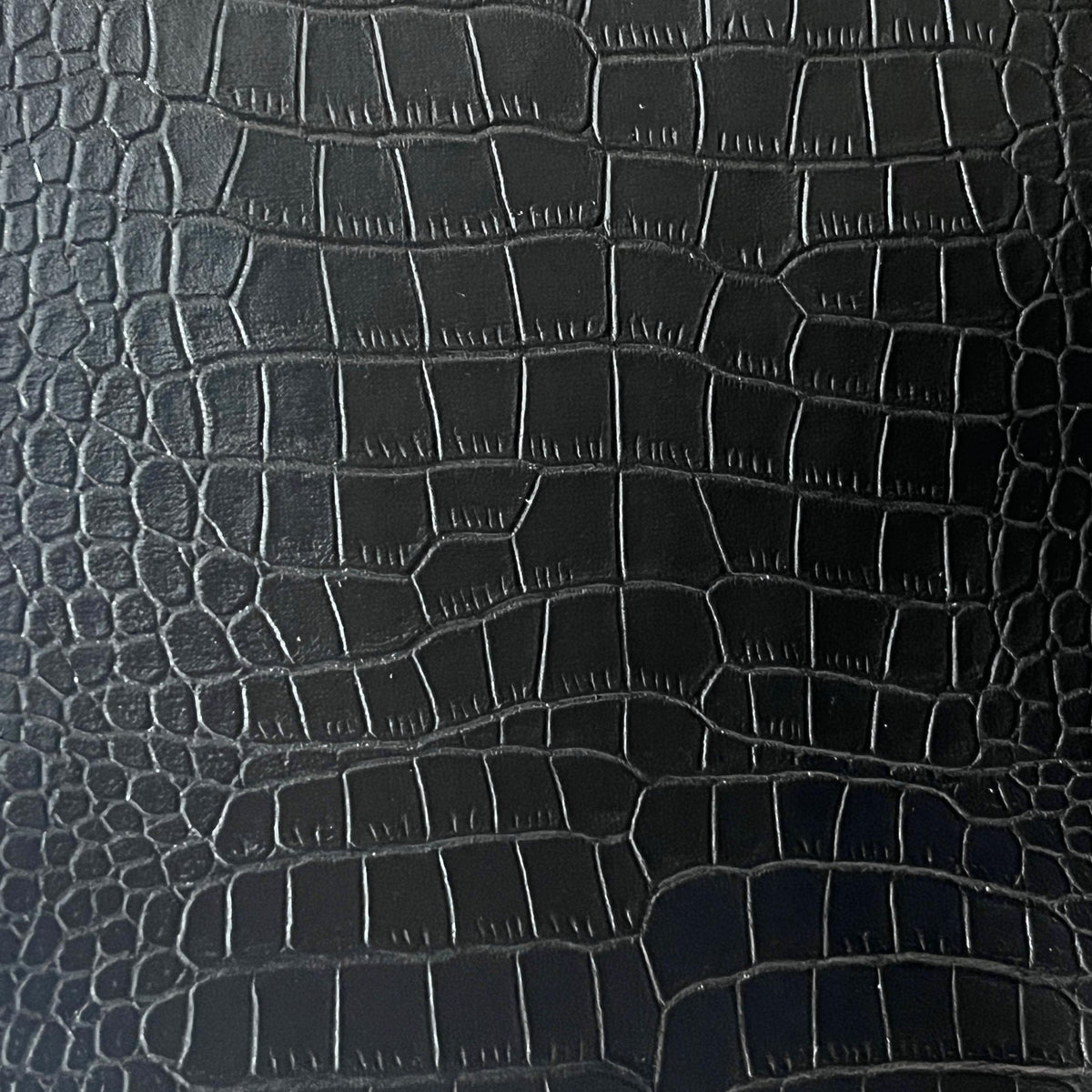 1pc PU Leather Fabric Crocodile Pattern Road Leather Fabric 0.91 Meter
