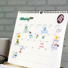 Planner Sticker Pack 1200PCS Month DIY Set