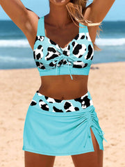  Cow Print Bikini Set Two Piece Swimsuit