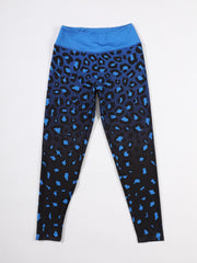 Leopard Print High Waist Yoga Pants - Women's Activewear