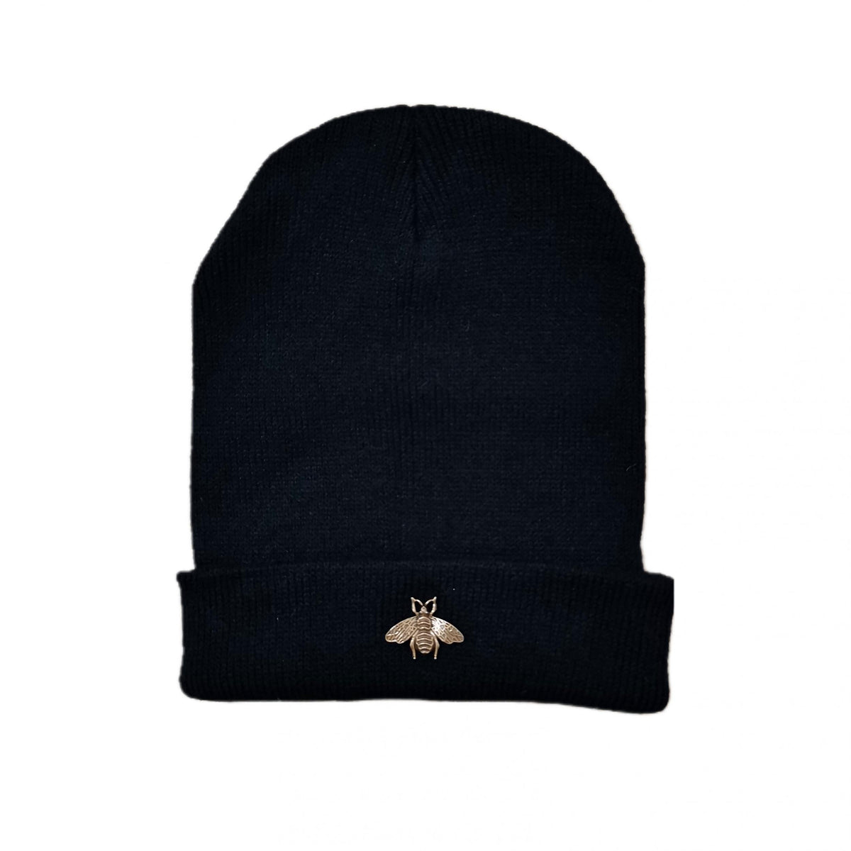 Bee Embroidery Couple Beanie Unisex Knit Hat Hip Hop Skull Hats
