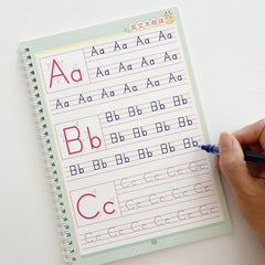 Adult Handwriting Practice Workbook Cursive & Print Tracing with Pen