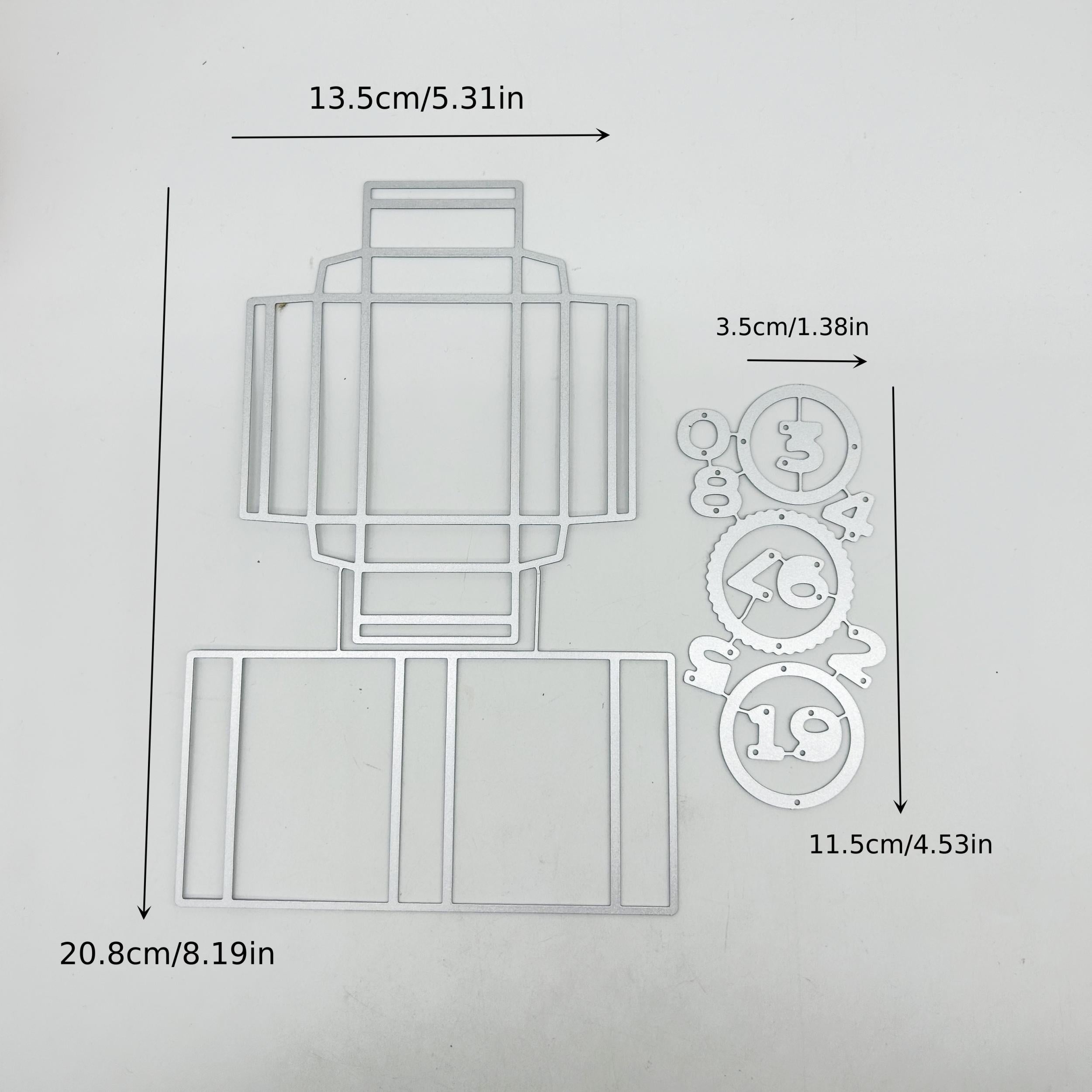 1pc Box Mold DIY Metal Embossing Scrapbooking Cutting Mold