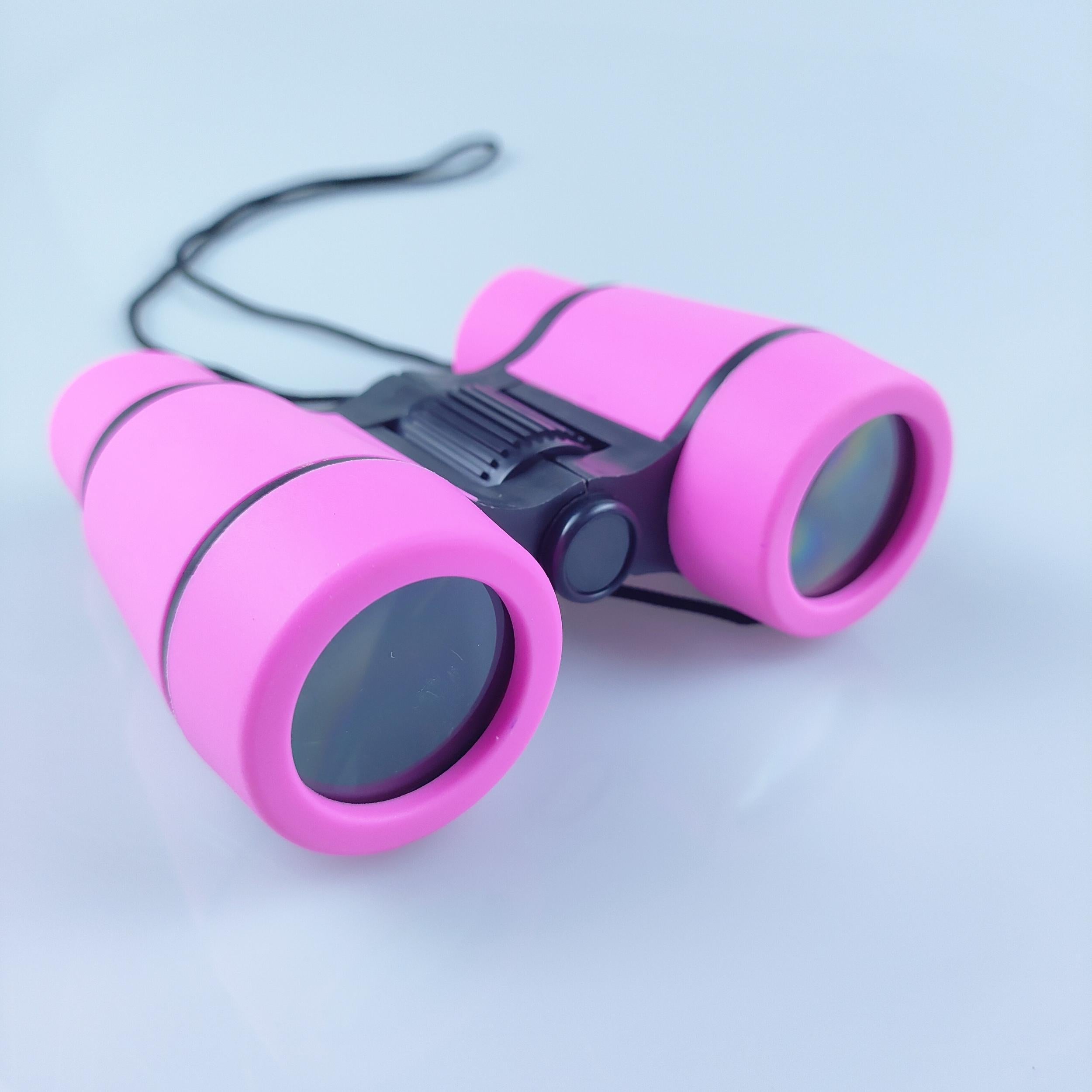 Candy Pink Binoculars for Outdoor Exploration
