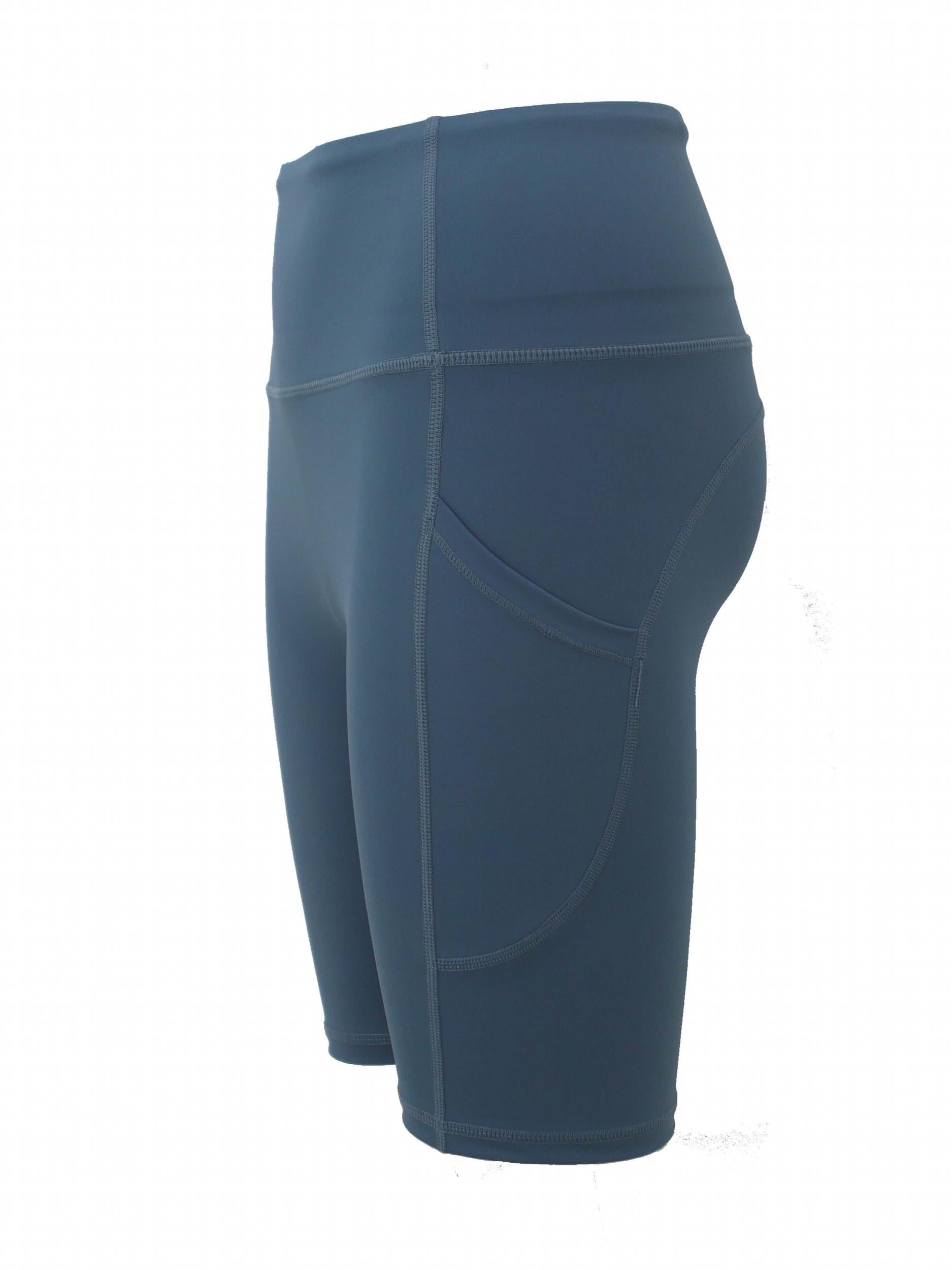 High Waist Sporty Bermuda Short Butt Lifting Cycling Short