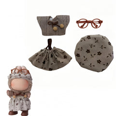 Fashionable Doll Clothes for 16-17cm Dolls - Anniversary Gift