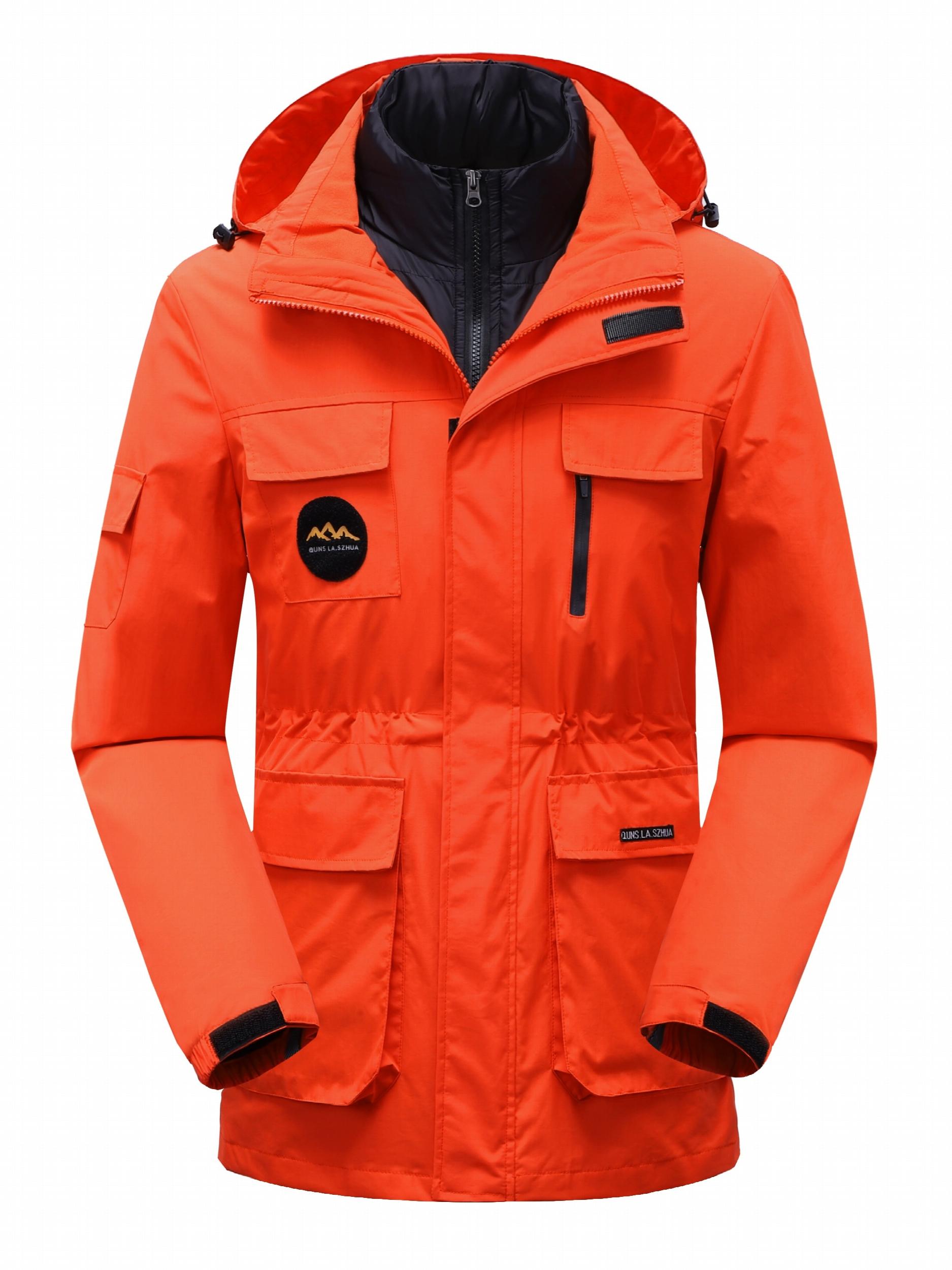 Winter Windbreaker with Detachable Inner Liners - Outdoor Gear for Men and Women