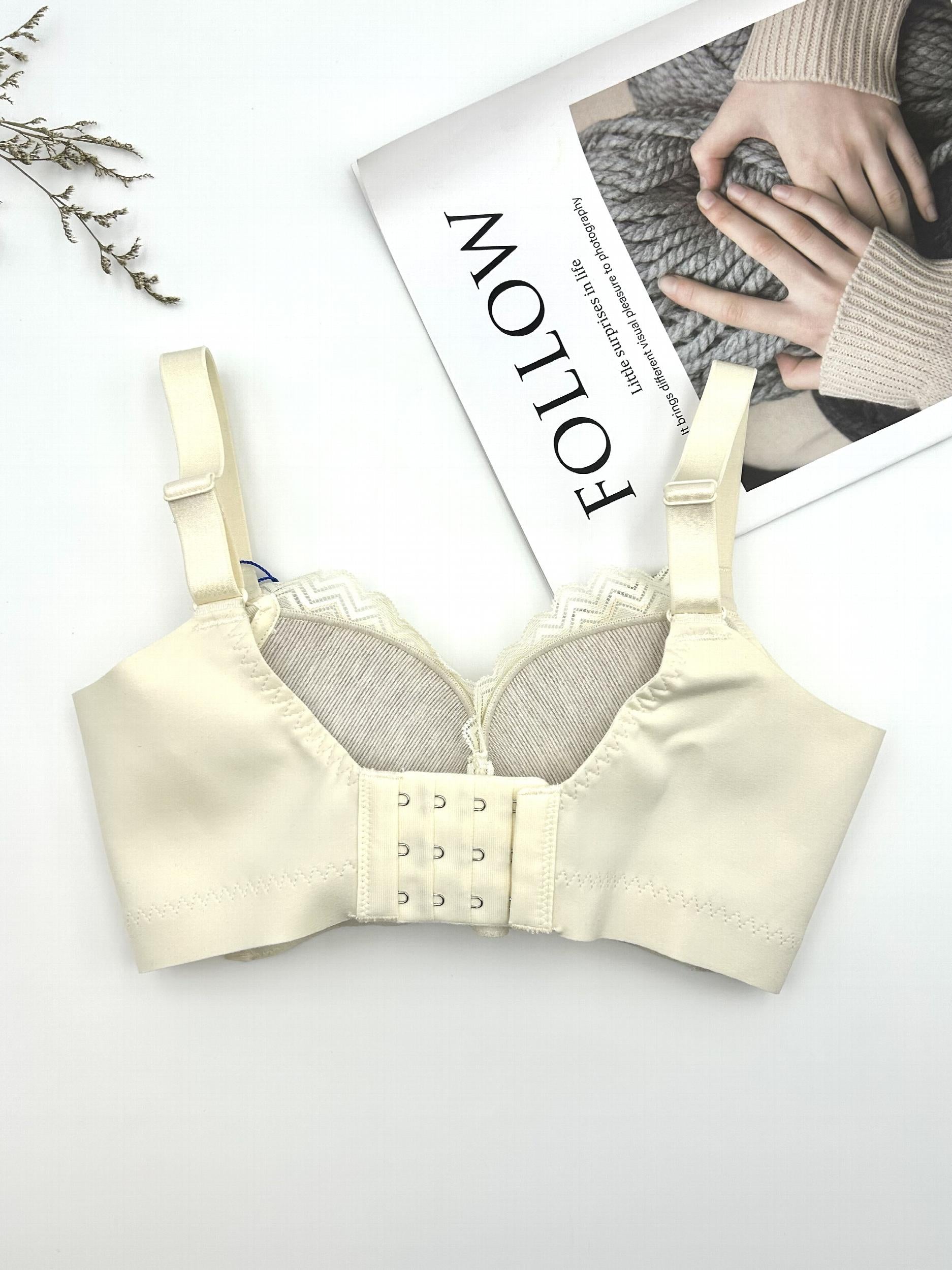 Lace Push Up Bra with Scallop Trim