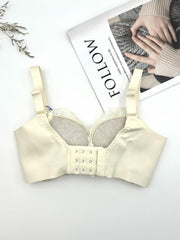 Lace Push Up Bra with Scallop Trim