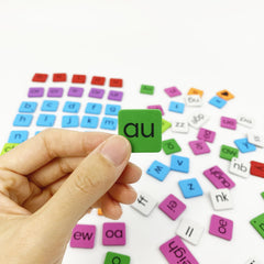 Phonics Magnetic Letter Tiles for Word Building Classroom Material