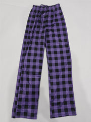 Plaid Print Drawstring Pants Women's Casual Loungewear