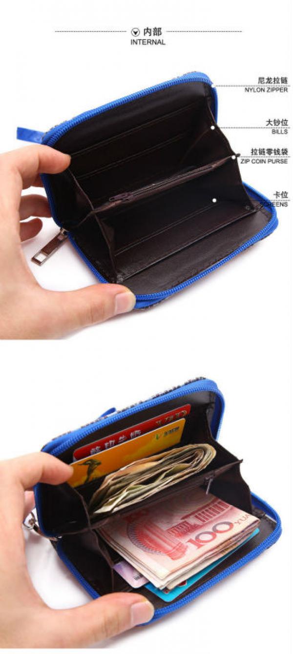 TouHou Project Marisa Reimu Wallet Money Bag