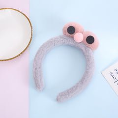 Fuzzy Cartoon Animal Headband for Girls