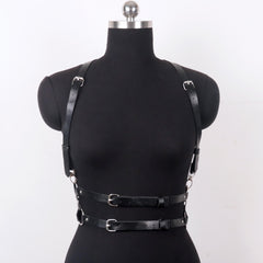 Adjustable PU Leather Waistband Corset Belt for Night Club